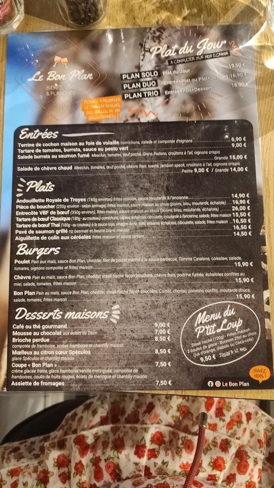 Le bon plan - Menu Image 1